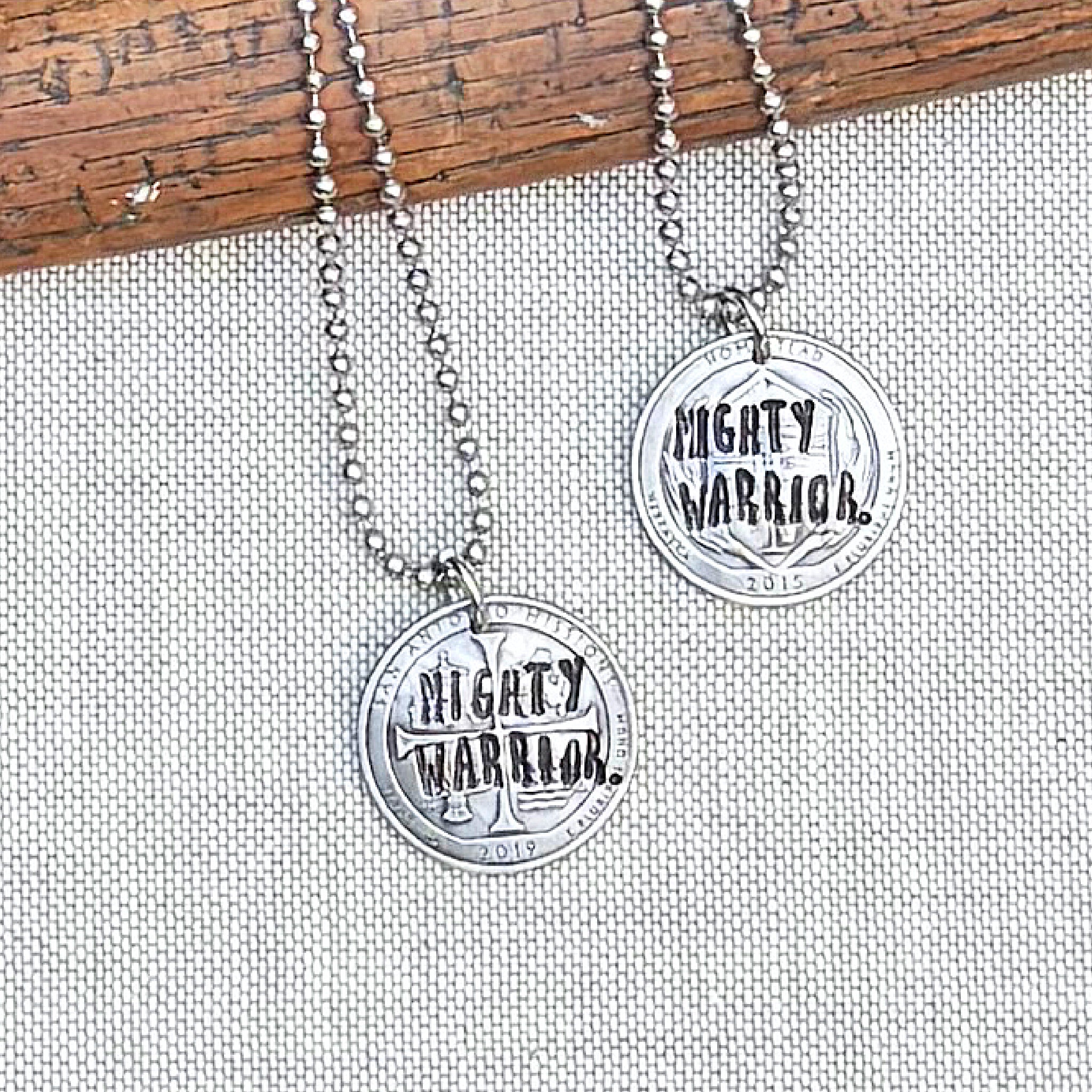 MIGHTY WARRIOR.- For the one becoming fearless—because she knows who leads her.