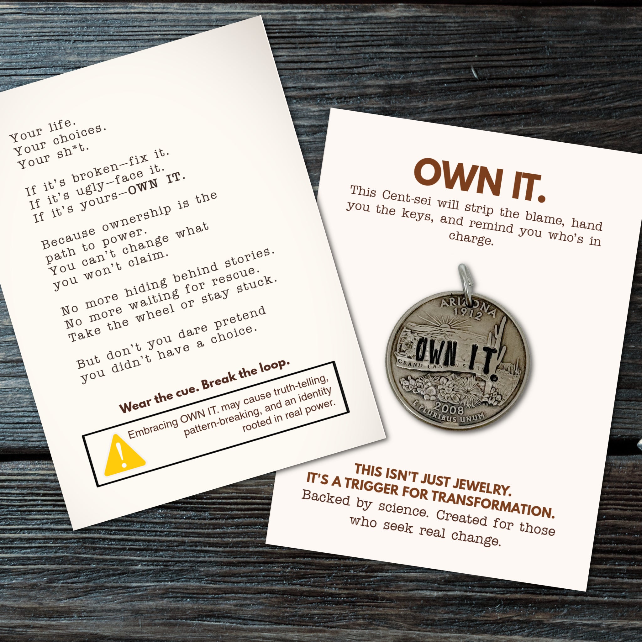 OWN IT. No more excuses. Just keys. (WHOLESALE)