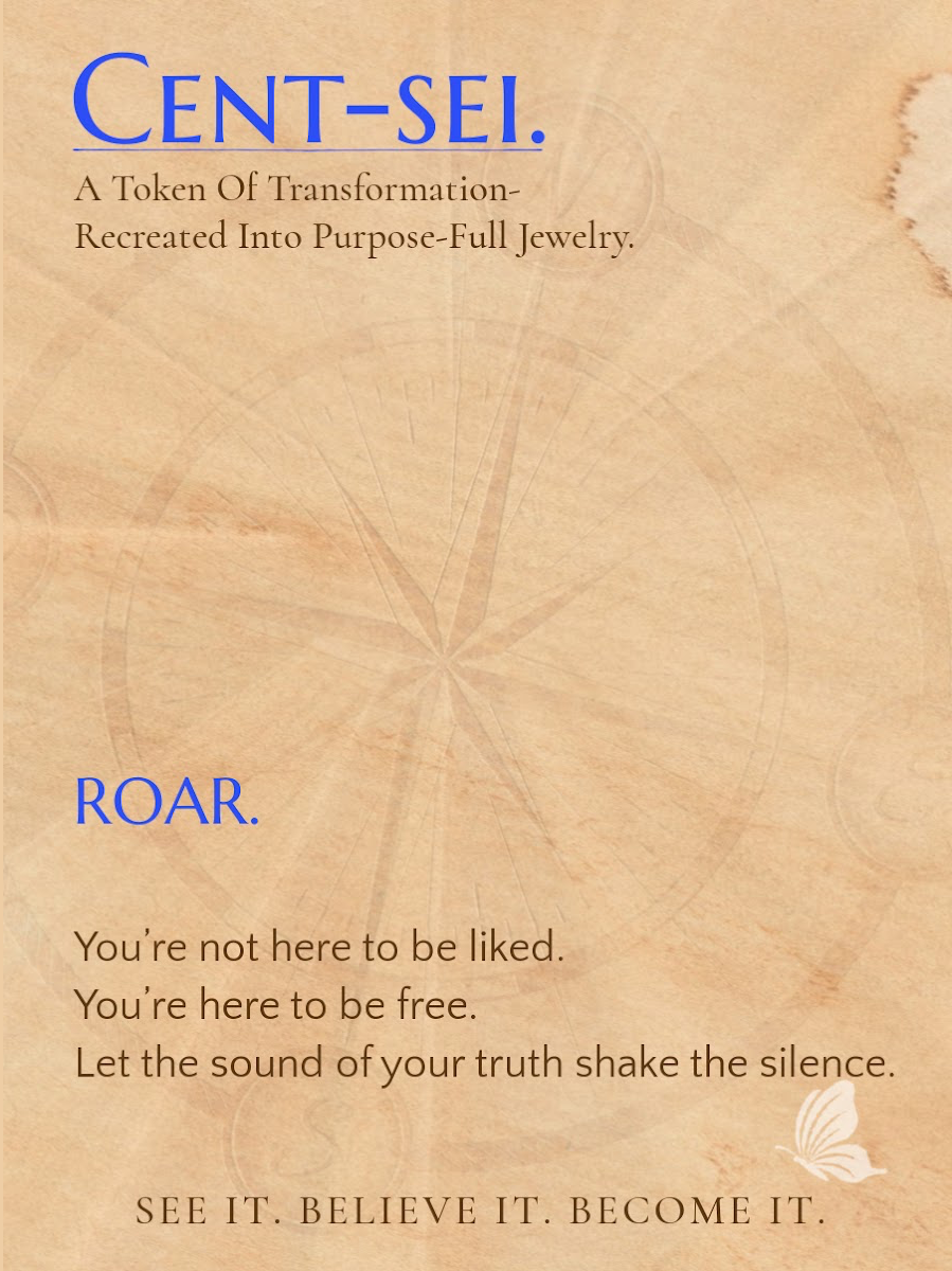 ROAR.- For the one who’s done staying small—and ready to rise loud and unafraid.