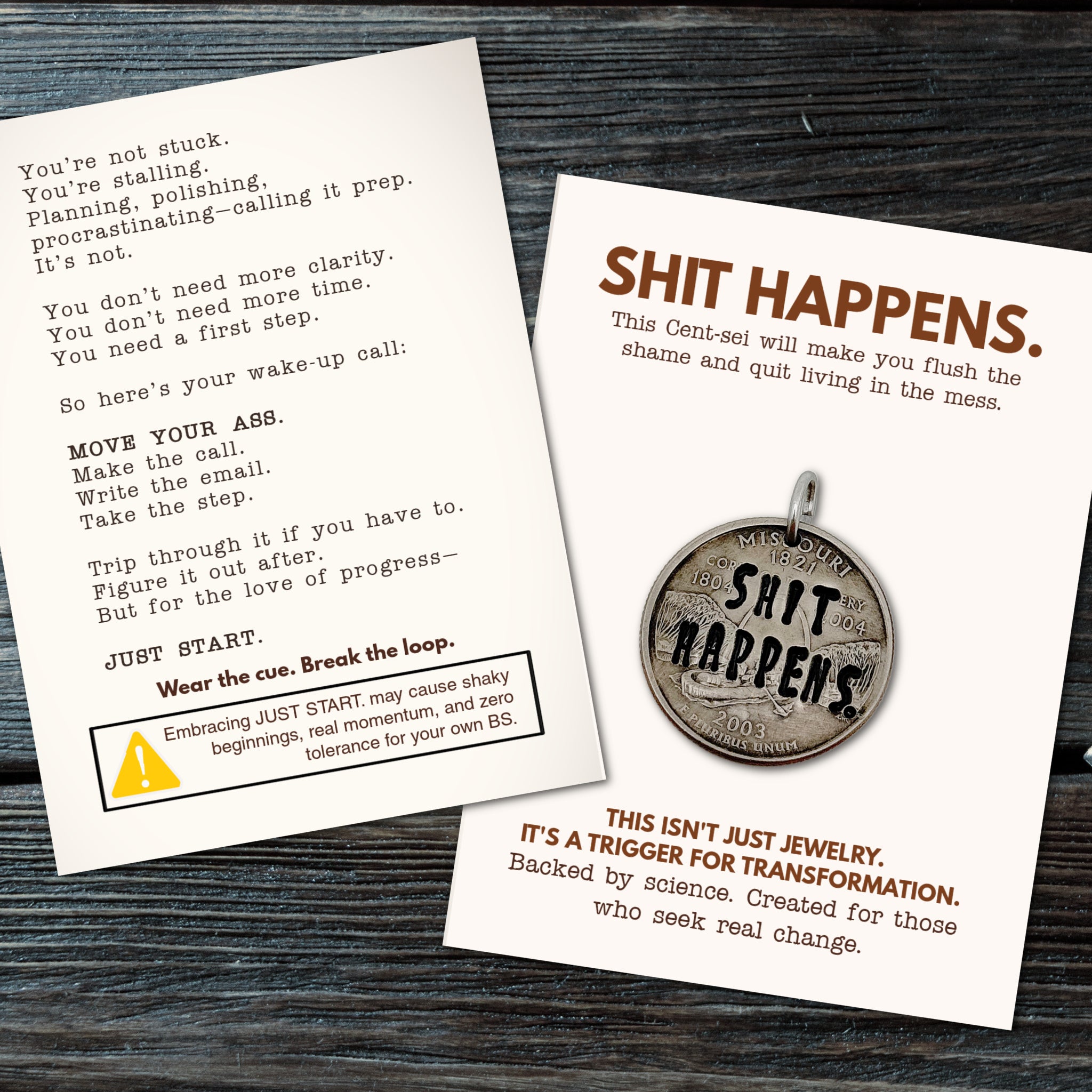 SHIT HAPPENS. Clean it up. Carry on.