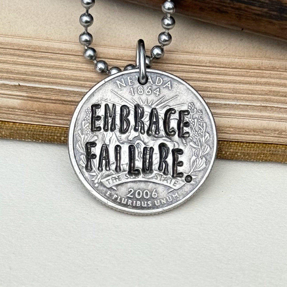 EMBRACE FAILURE. Because falling down isn’t the problem—staying down is.