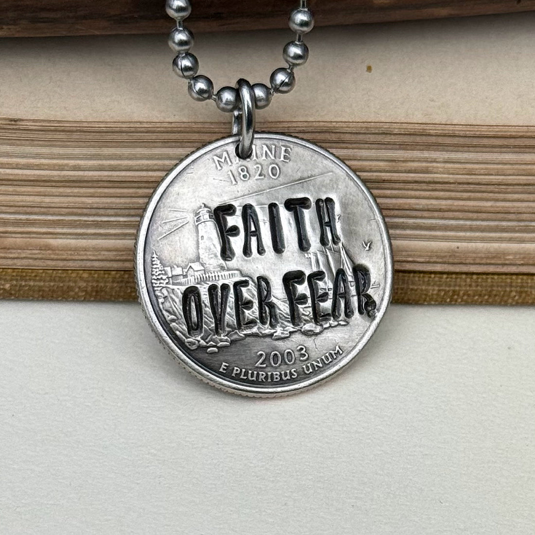 FAITH OVER FEAR. Fear isn’t in charge. God is.