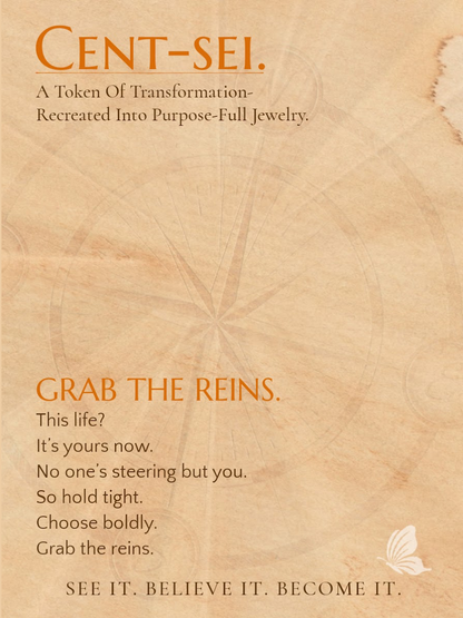 GRAB THE REINS.- For the one ready to stop waiting for permission.