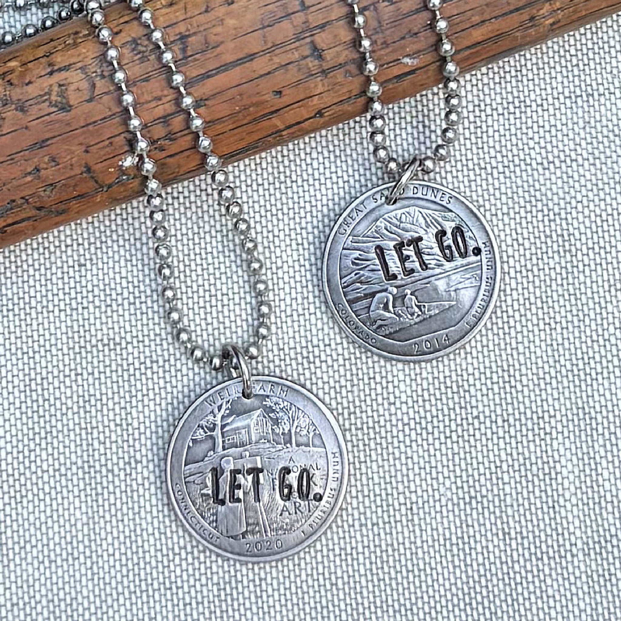 LET GO.- For the one becoming strong enough to release what’s no longer theirs to carry.