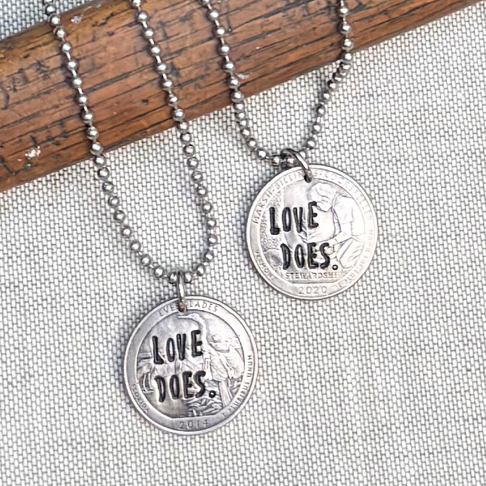 LOVE DOES.- For the one becoming proof that love is a verb.