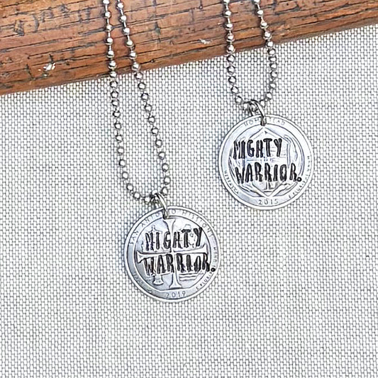MIGHTY WARRIOR.- For the one becoming fearless—because she knows who leads her.