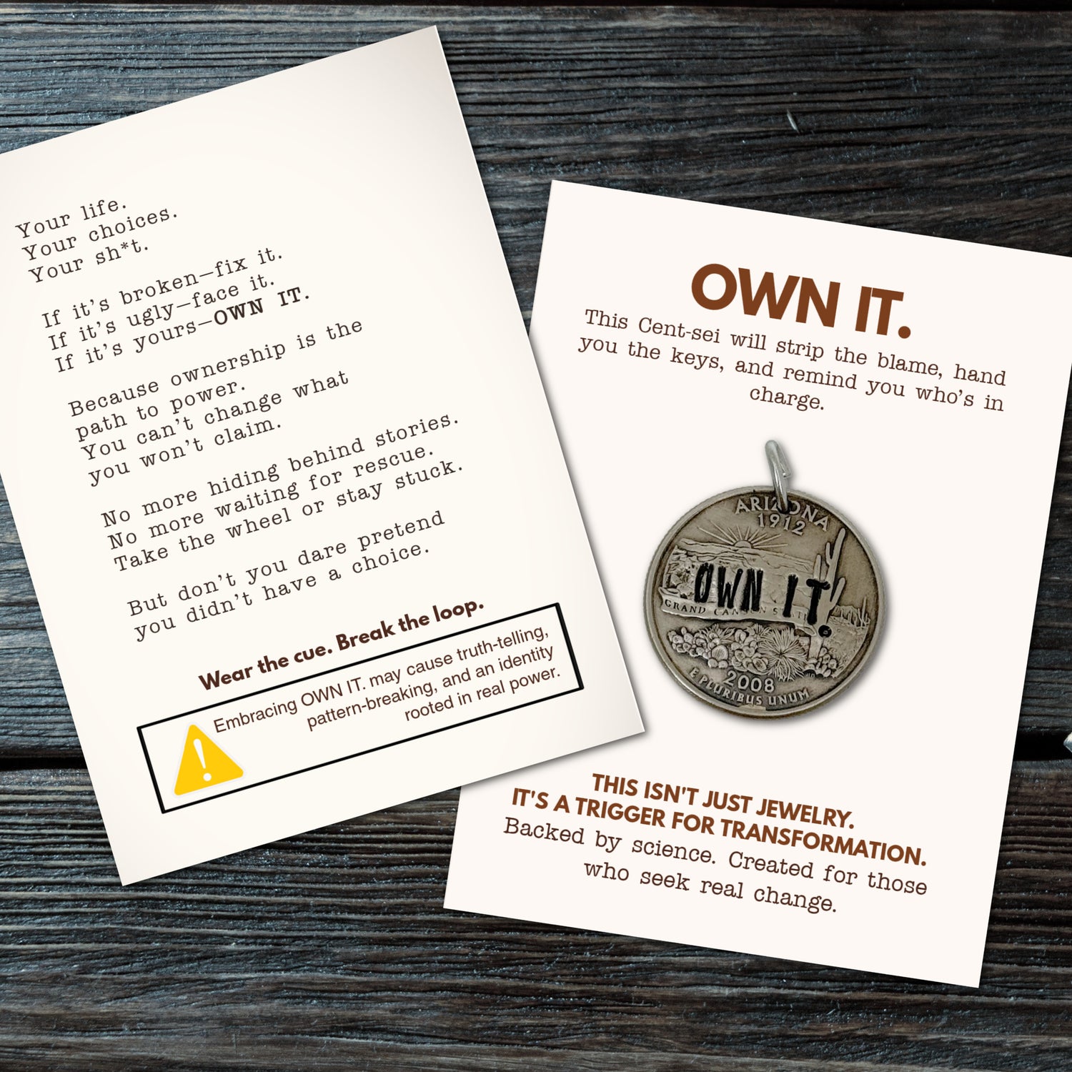 OWN IT. No more excuses. Just keys. (WHOLESALE)