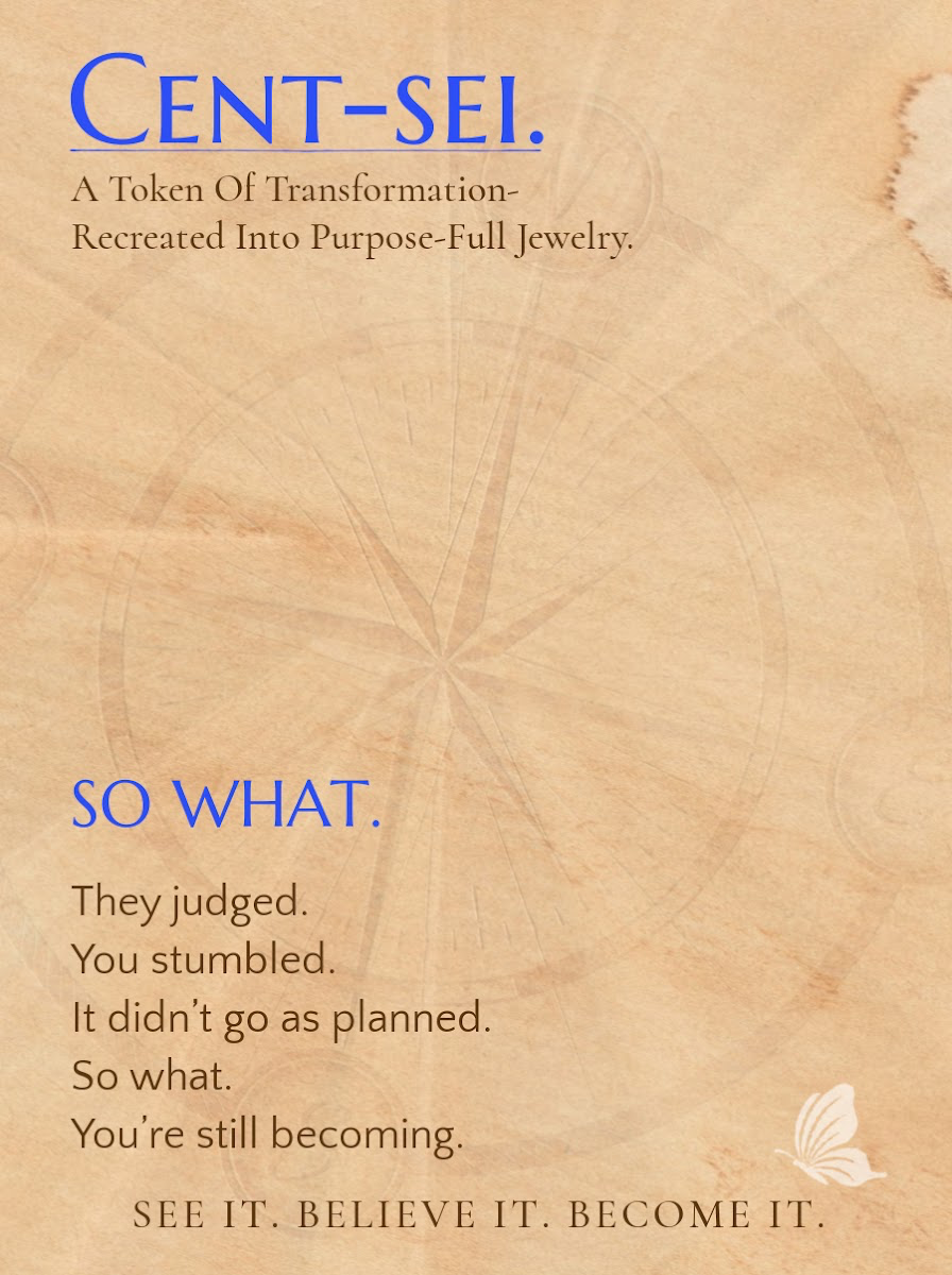 SO WHAT.- For the one becoming unshaken by opinions—and unashamed of her path.