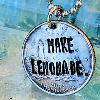 MAKE LEMONADE. Ball Chain Necklace