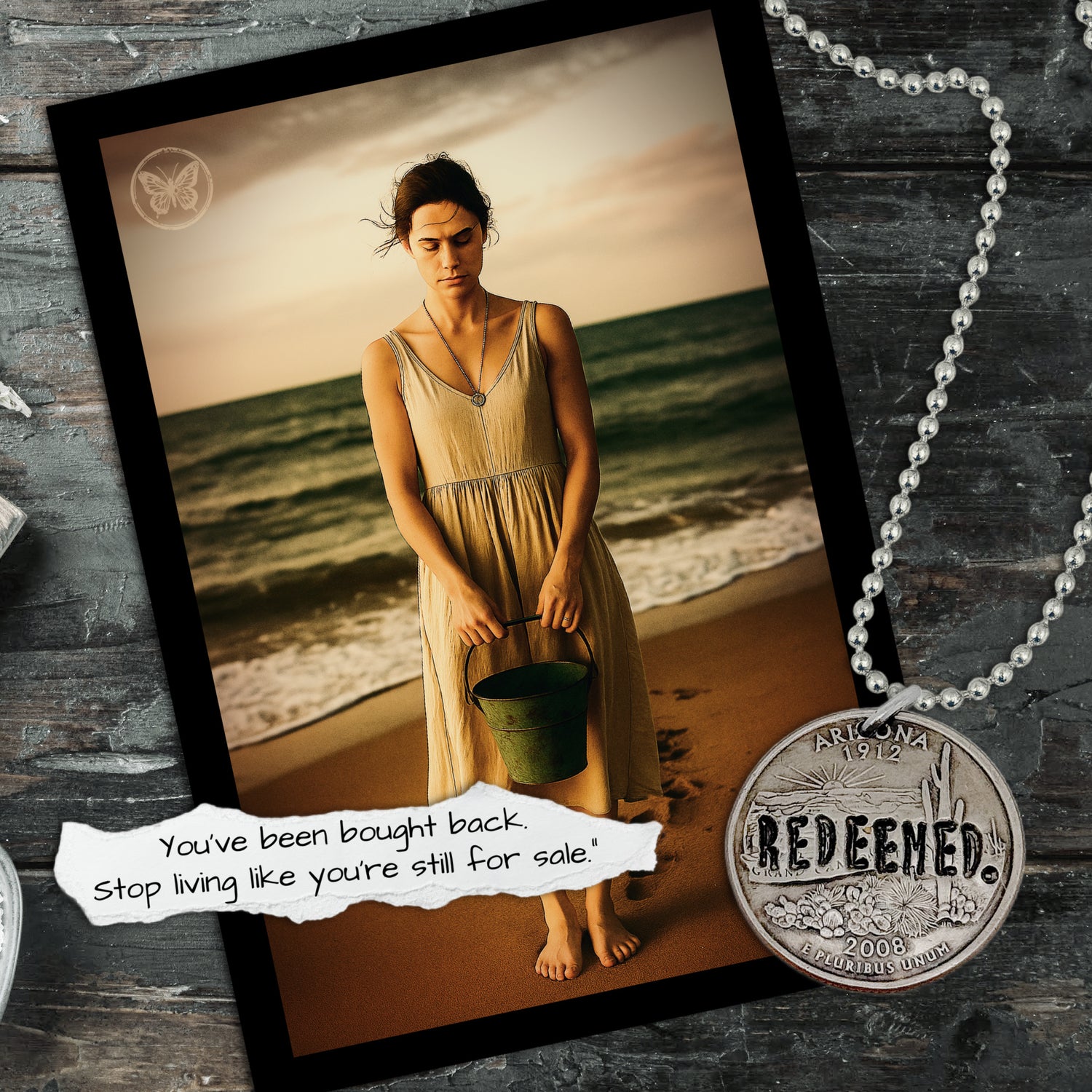 REDEEMED. You’ve been bought back. Walk like it.